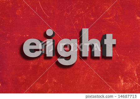 eight word on red wall eight word on red wall 14687713