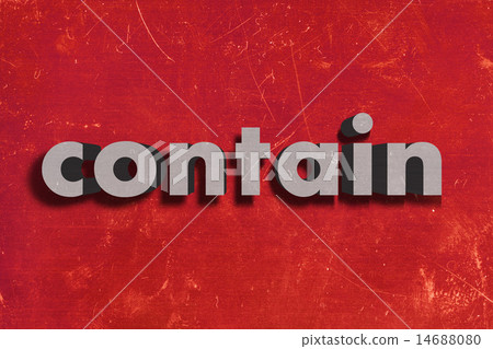 contain word on red wall contain word on red wall 14688080