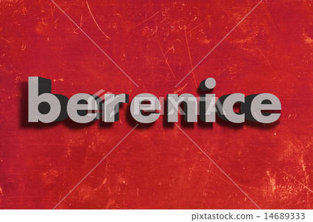 berenice word on red wall berenice word on red wall 14689333