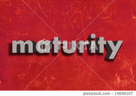 maturity word on red wall maturity word on red wall 14690107