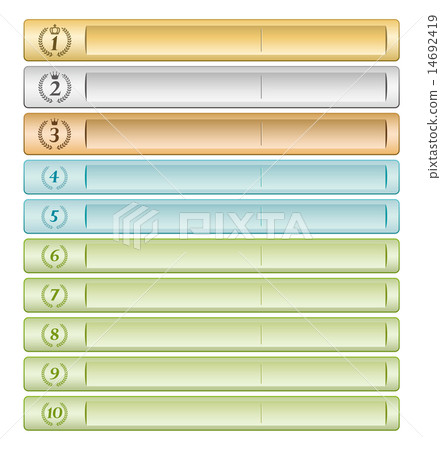 Ranking table 1st to 10th 14692419