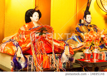 Hina figure, Peach's festival, Hinamatsuri Hina figure, Peach's festival, Hinamatsuri 14695148