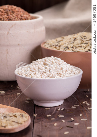 assortment of rice assortment of rice 14697081