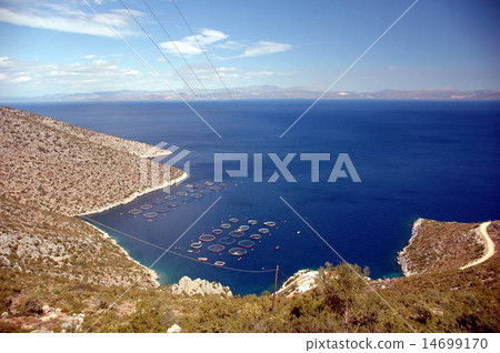 fish farm in greece 14699170