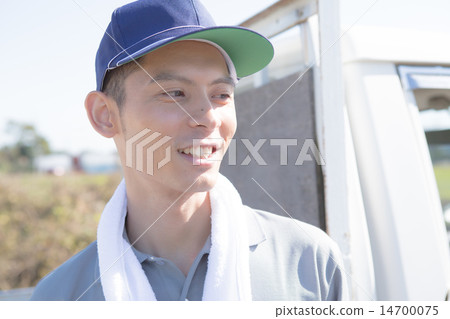 農業 笑容 笑臉 14700075