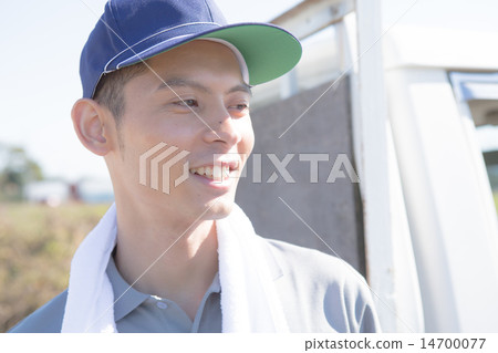 農業 笑容 笑臉 14700077