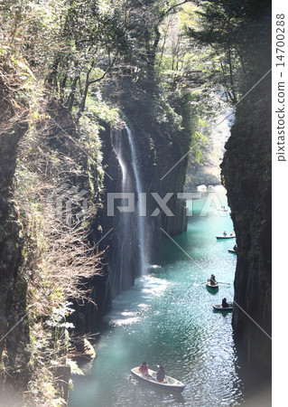 Takachiho Gosyo Power Spot Masaki Falls 14700288