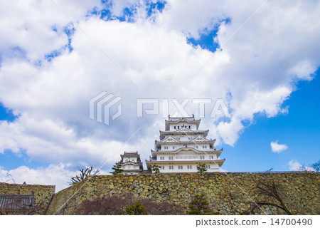 藍天和Tenshin姬路城堡 14700490