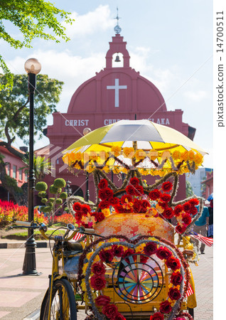 荷蘭馬六甲廣場和Tryshaw 14700511