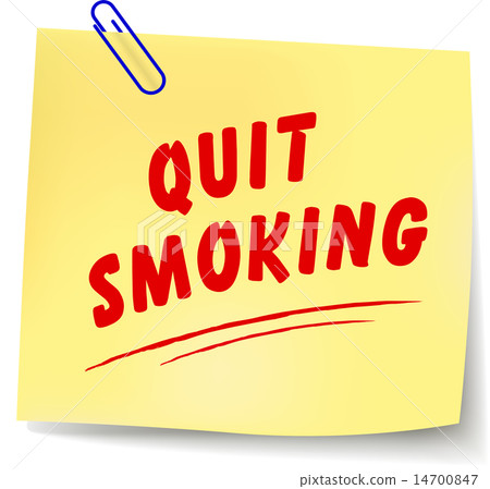 Vector quit smoking message Vector quit smoking message 14700847
