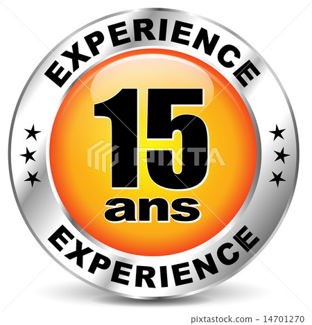 Vector experience label icon Vector experience label icon 14701270