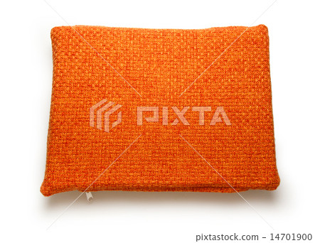 Soft blank orange pillow 14701900