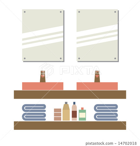 His And Her Sink With Mirrors 14702018