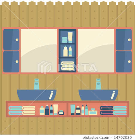 His And Her Sink With Mirrors 14702020