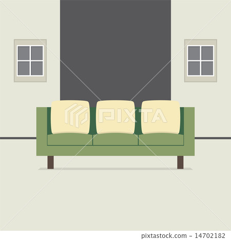Modern Flat Design Sofa Interior Modern Flat Design Sofa Interior 14702182