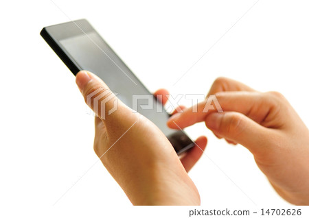 woman hands use smart phone in modern city woman hands use smart phone in modern city 14702626