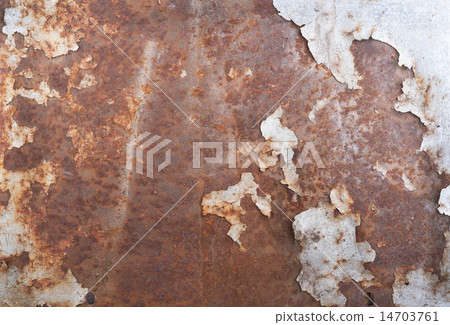 Old rusty iron stained background 14703761