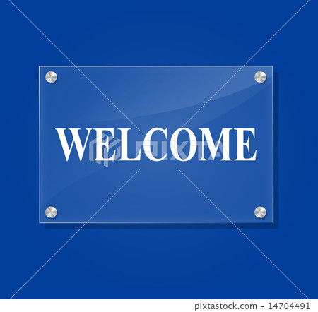 Vector welcome sign Vector welcome sign 14704491