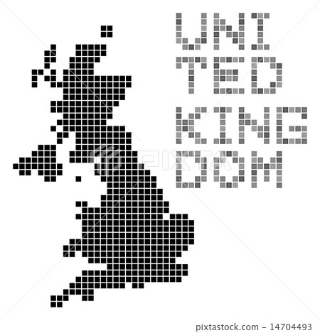 UK dot map (black) UK dot map (black) 14704493
