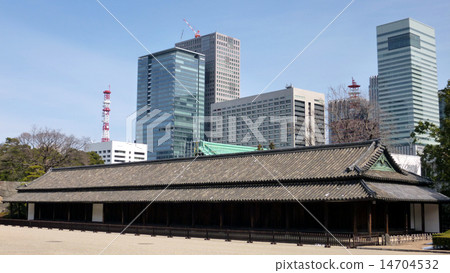 One hundred person's address in Edo castle 14704532