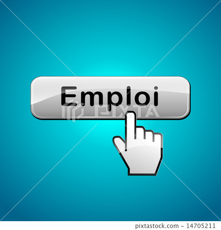 Vector job button - Stock Illustration [14705211] - PIXTA