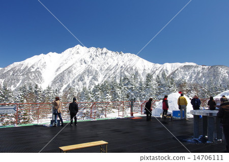 Shinhotaka Ropeway Observation Deck (in the direction of Togo Higashidake) Shinhotaka Ropeway Observation Deck (in the direction of Togo Higashidake) 14706111