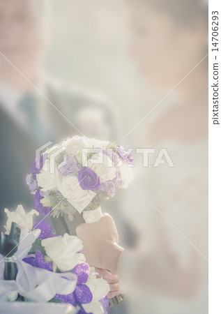 Wedding style abstract blur background bride Wedding style abstract blur background bride 14706293