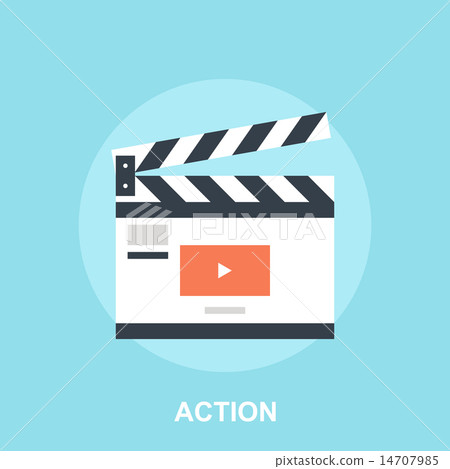 插图素材: action