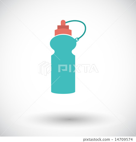Sports water bottle icon. Sports water bottle icon. 14709574