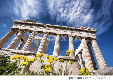 Acropolis with Parthenon temple in Athens, Greece Acropolis with Parthenon temple in Athens, Greece 14709697