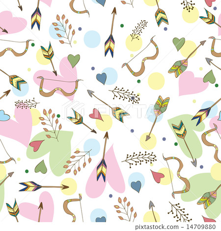 Ethnic colorful seamless pattern made in vecor 14709880