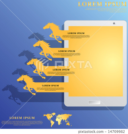 text on tablet text on tablet 14709982