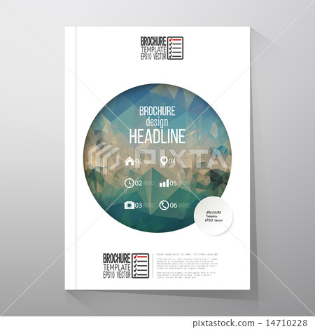 Abstract wooden background. Brochure, flyer or report for business, template vector Abstract wooden background. Brochure, flyer or report for business, template vector 14710228