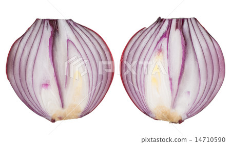 Sliced red onion Sliced red onion 14710590