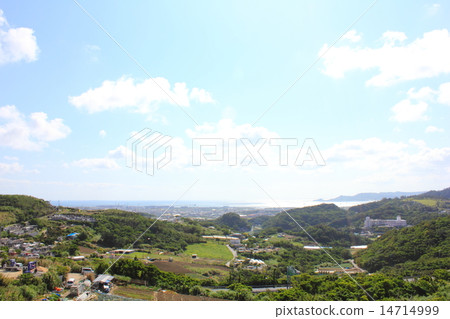 中原町沖繩肯中原郡城市天際線 14714999