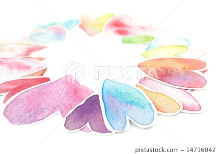 Heart shape on white background 14716042