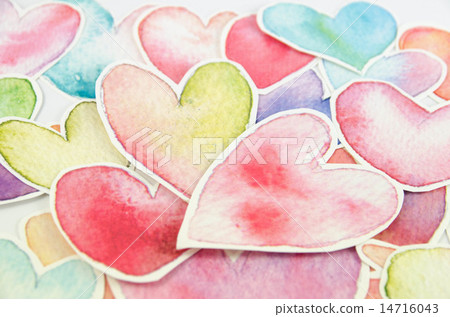 Heart shape on white background 14716043