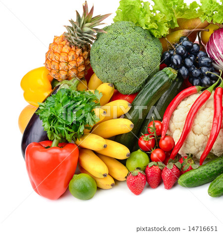 assortment fresh fruits and vegetables assortment fresh fruits and vegetables 14716651