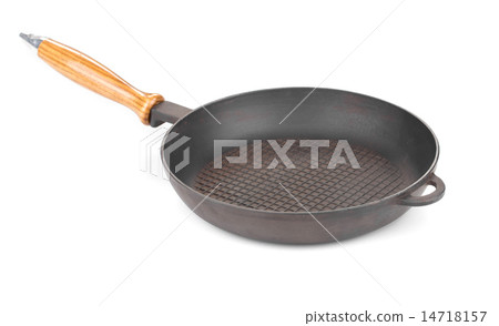 Black frying pan. Black frying pan. 14718157
