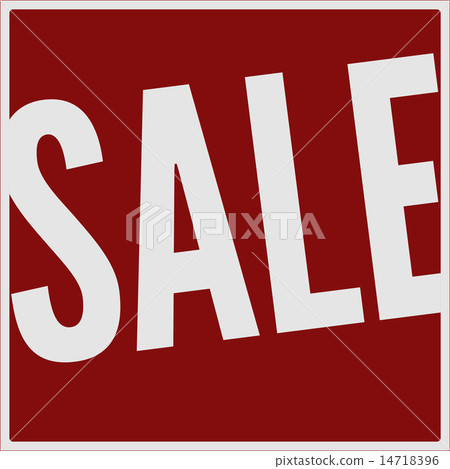 Sale big red banner. Sale big red banner. 14718396