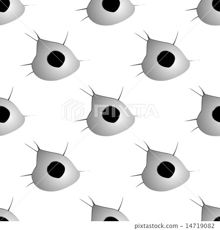 Bullet holes with cracked metal seamless pattern Bullet holes with cracked metal seamless pattern 14719082