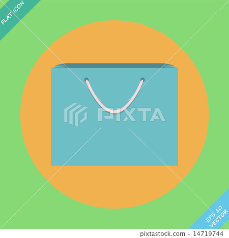 Shopping Bag Icon - vector illustration. Shopping Bag Icon - vector illustration. 14719744