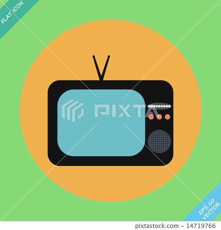 Retro tv icons- vector illustration. Retro tv icons- vector illustration. 14719766