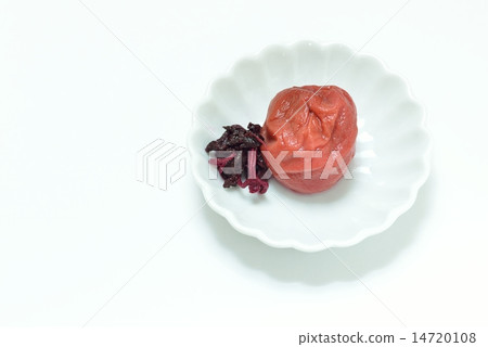 Umeboshi on the dish Umeboshi on the dish 14720108