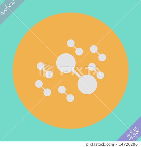 Molecule connect icon - vector illustration Molecule connect icon - vector illustration 14720290