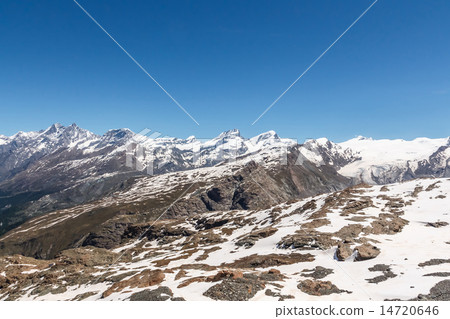 Mountain Range Landscape, Matterhorn, Switzerland 14720646