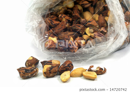 Baked Peanuts for food concept 14720742