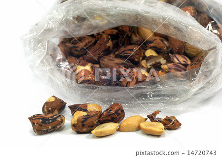 Baked Peanuts for food concept 14720743