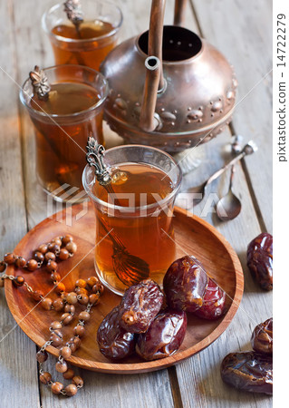 Arabic tea and dates Arabic tea and dates 14722279