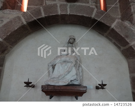 世界遺產monsan米歇爾修道院聖徒艾蒂安教堂的聖母憐子圖 世界遺產monsan米歇爾修道院聖徒艾蒂安教堂的聖母憐子圖 14723526